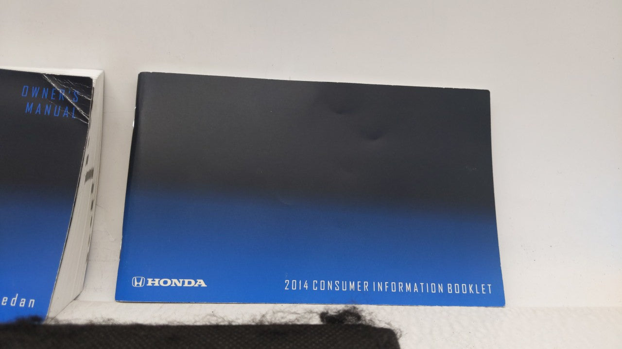 2014 Honda Accord Owners Manual Book Guide OEM Used Auto Parts - Oemusedautoparts1.com