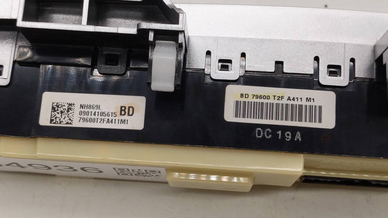 2013-2015 Honda Accord Climate Control Module Temperature AC/Heater Replacement P/N:79600T2FA411M1 Fits Fits 2013 2014 2015 