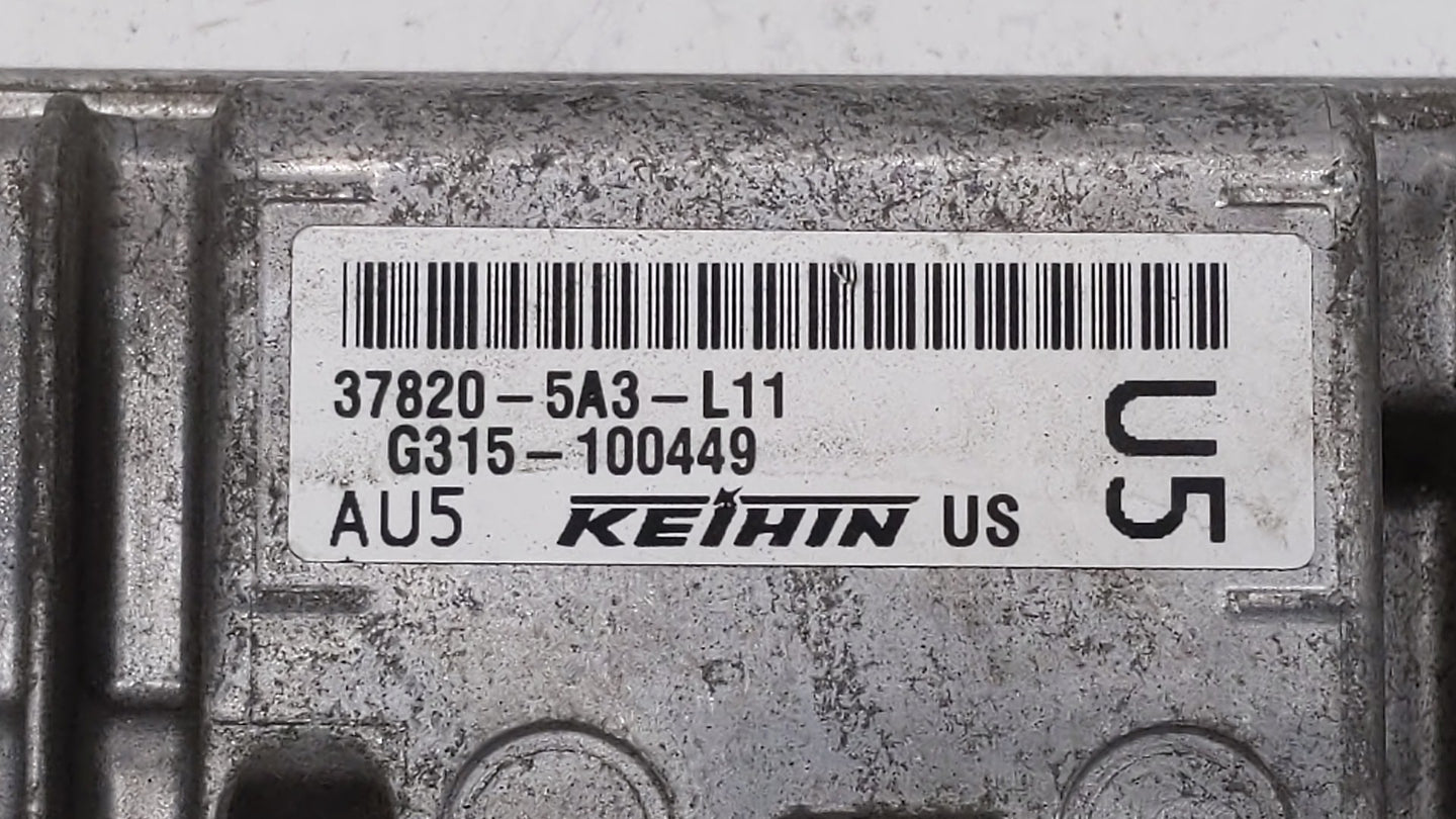 2014 Honda Accord PCM Engine Control Computer ECU ECM PCU OEM P/N:37820-5A3-L12 37820-5A2-B52, 37820-5A3-L11 Fits OEM Used A
