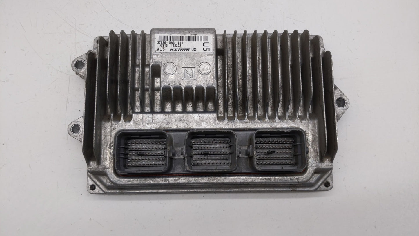 2014 Honda Accord PCM Engine Control Computer ECU ECM PCU OEM P/N:37820-5A3-L12 37820-5A2-B52, 37820-5A3-L11 Fits OEM Used A