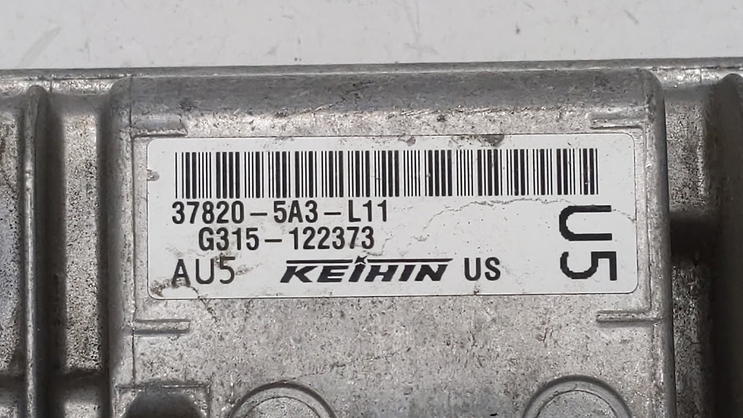 2014 Honda Accord PCM Engine Control Computer ECU ECM PCU OEM P/N:37820-5A3-L12 37820-5A2-B52, 37820-5A3-L11 Fits OEM Used A