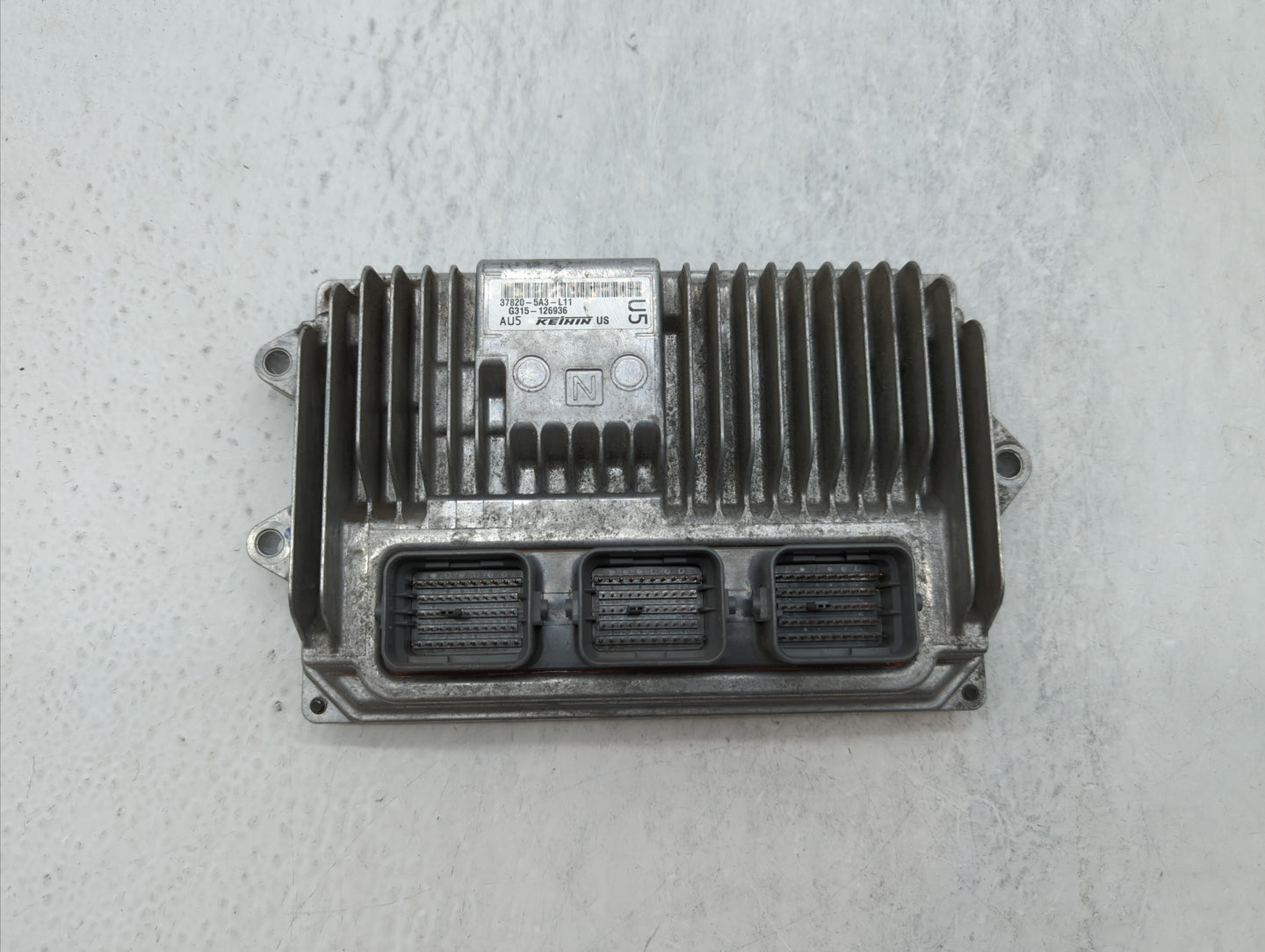 2014 Honda Accord PCM Engine Control Computer ECU ECM PCU OEM P/N:37820-5A3-L12 37820-5A2-B52, 37820-5A3-L11 Fits OEM Used A