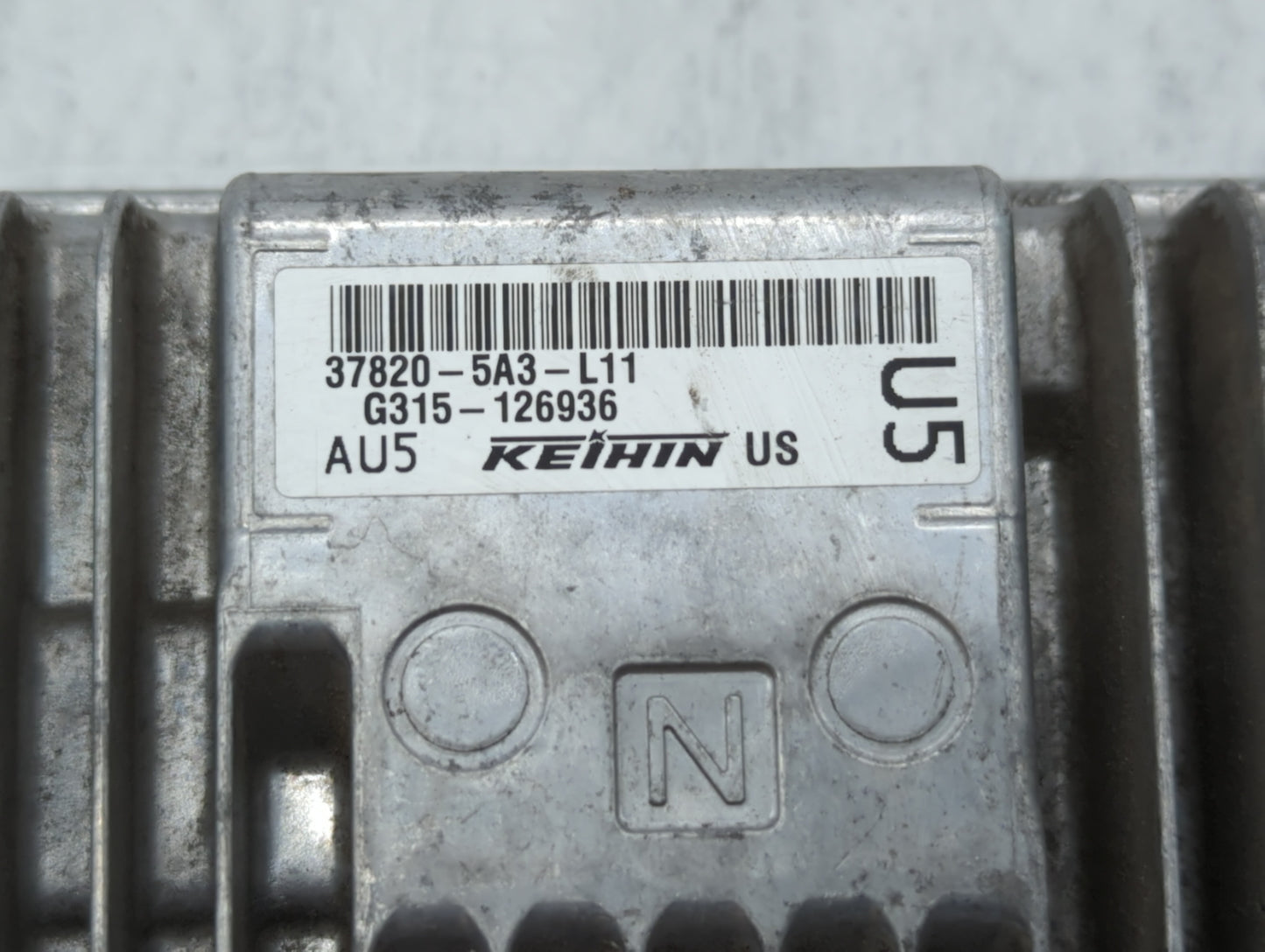 2014 Honda Accord PCM Engine Control Computer ECU ECM PCU OEM P/N:37820-5A3-L12 37820-5A2-B52, 37820-5A3-L11 Fits OEM Used A