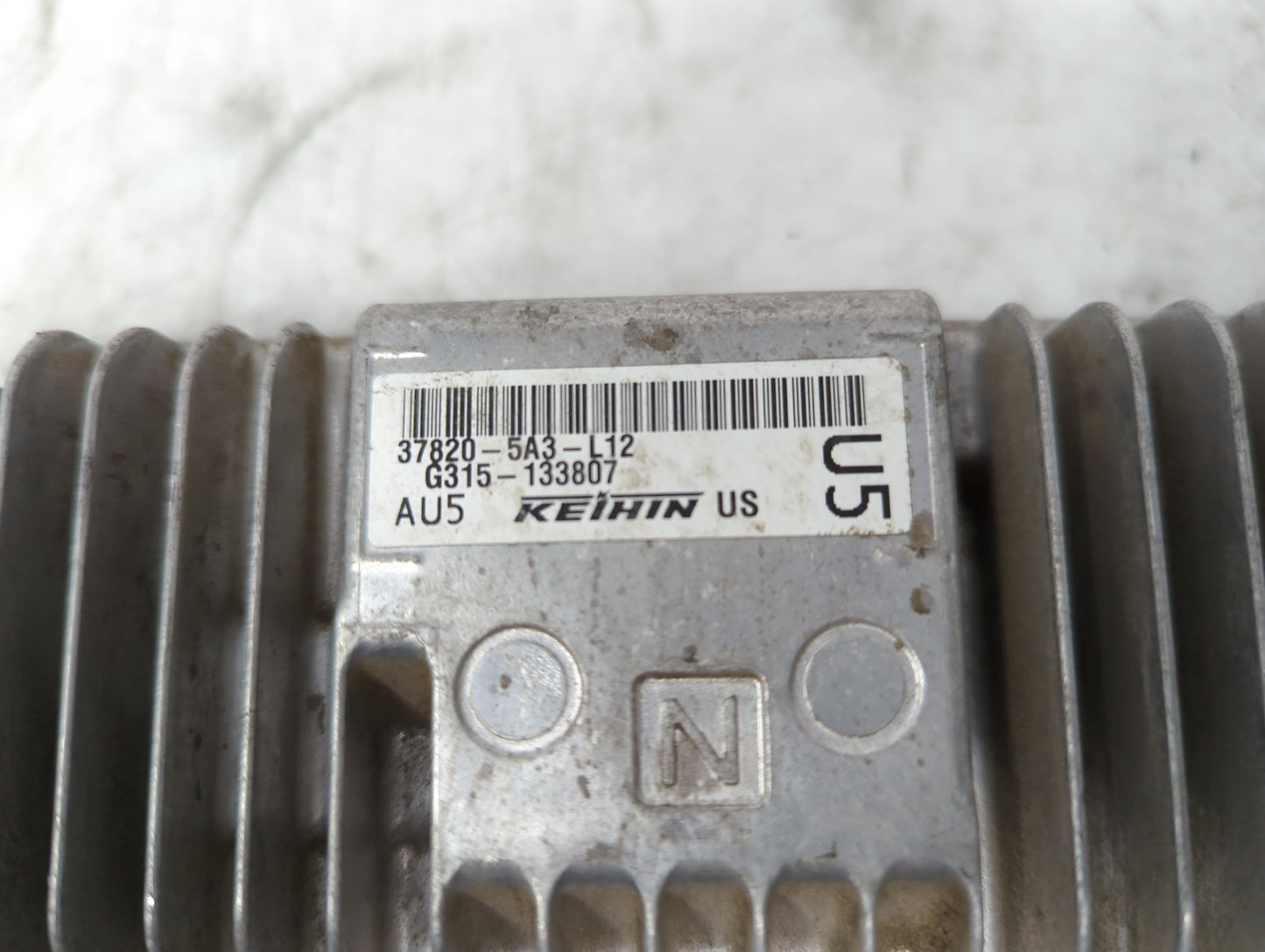2014 Honda Accord PCM Engine Control Computer ECU ECM PCU OEM P/N:37820-5A3-L12 37820-5A2-B52, 37820-5A3-L11 Fits OEM Used A