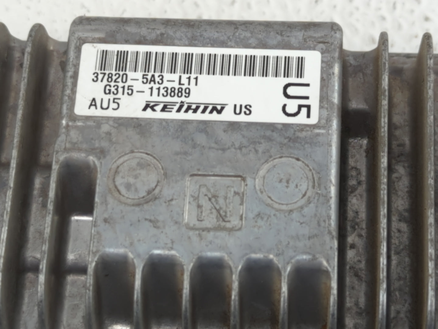 2014 Honda Accord PCM Engine Control Computer ECU ECM PCU OEM P/N:37820-5A3-L12 37820-5A2-B52, 37820-5A3-L11 Fits OEM Used A