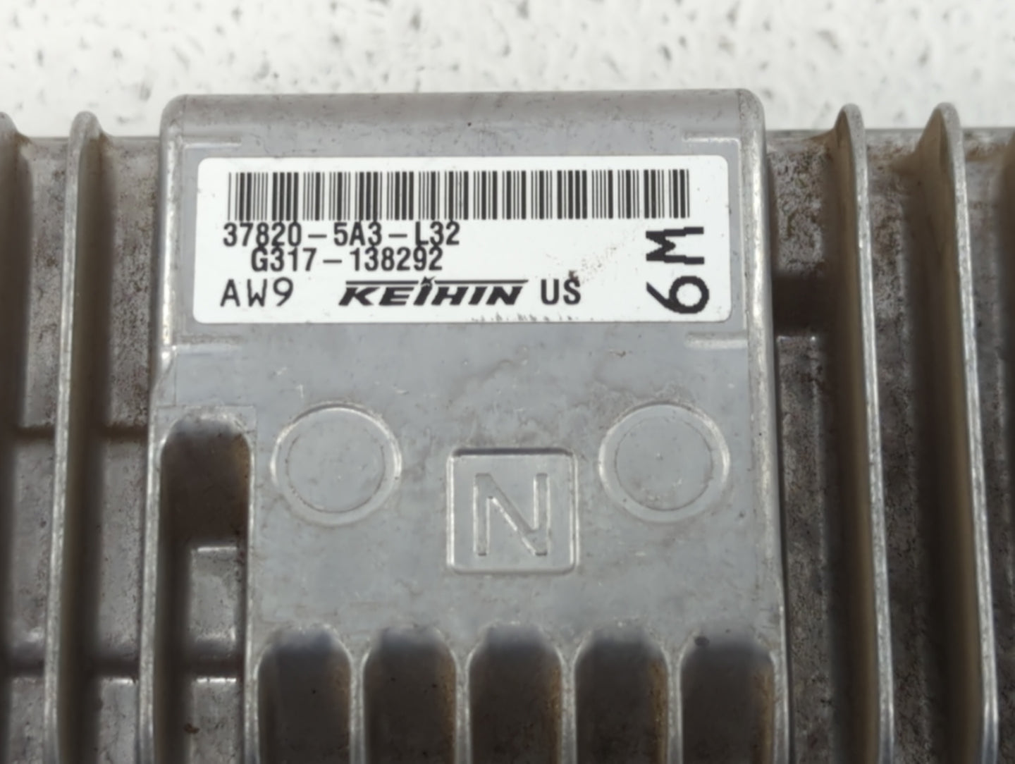 2014 Honda Accord PCM Engine Control Computer ECU ECM PCU OEM P/N:37820-5A3-L31 37820-5A3-L32 Fits OEM Used Auto Parts - Oem