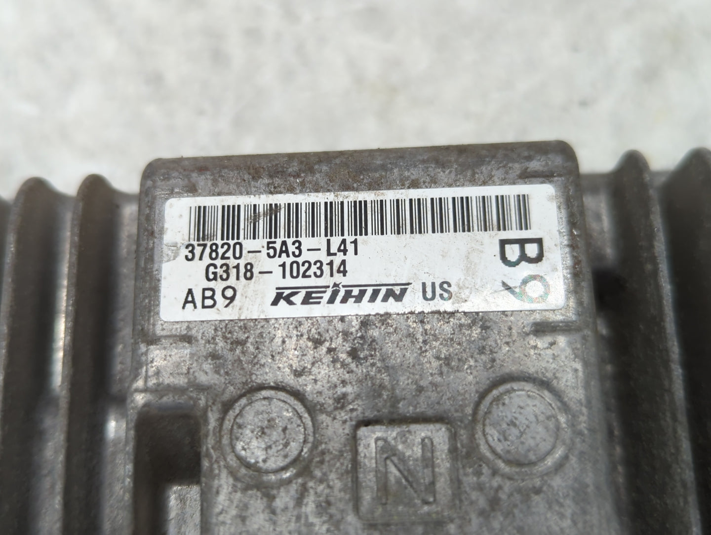 2014 Honda Accord PCM Engine Control Computer ECU ECM PCU OEM P/N:37820-5A3-L41 Fits OEM Used Auto Parts - Oemusedautoparts1