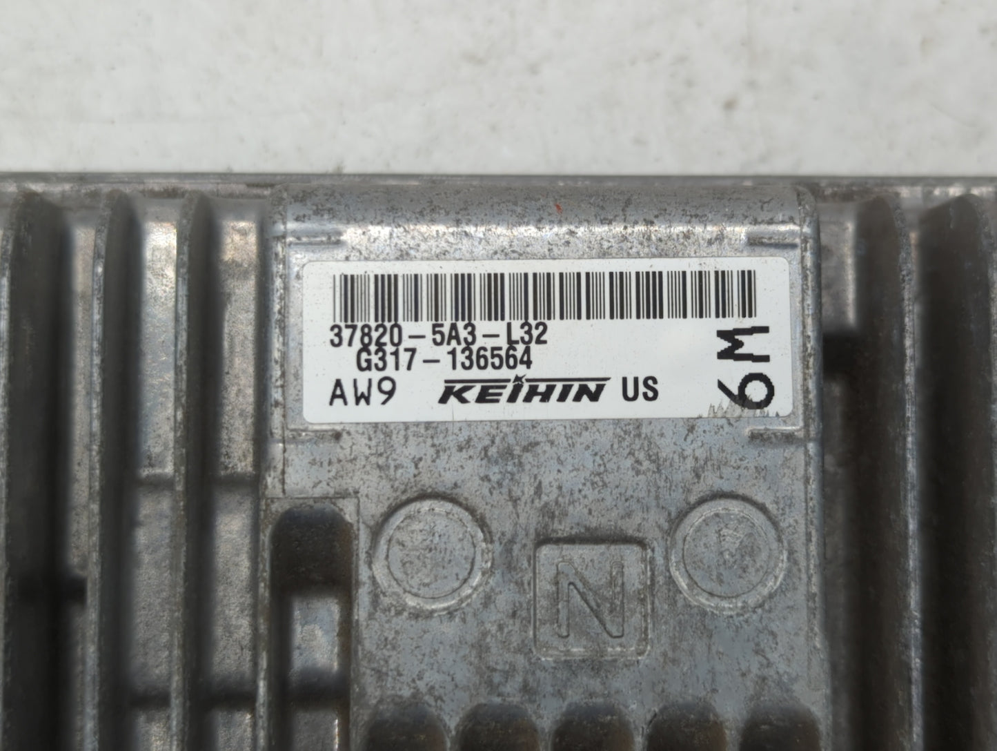 2014 Honda Accord PCM Engine Control Computer ECU ECM PCU OEM P/N:37820-5A3-L31 37820-5A3-L32 Fits OEM Used Auto Parts - Oem