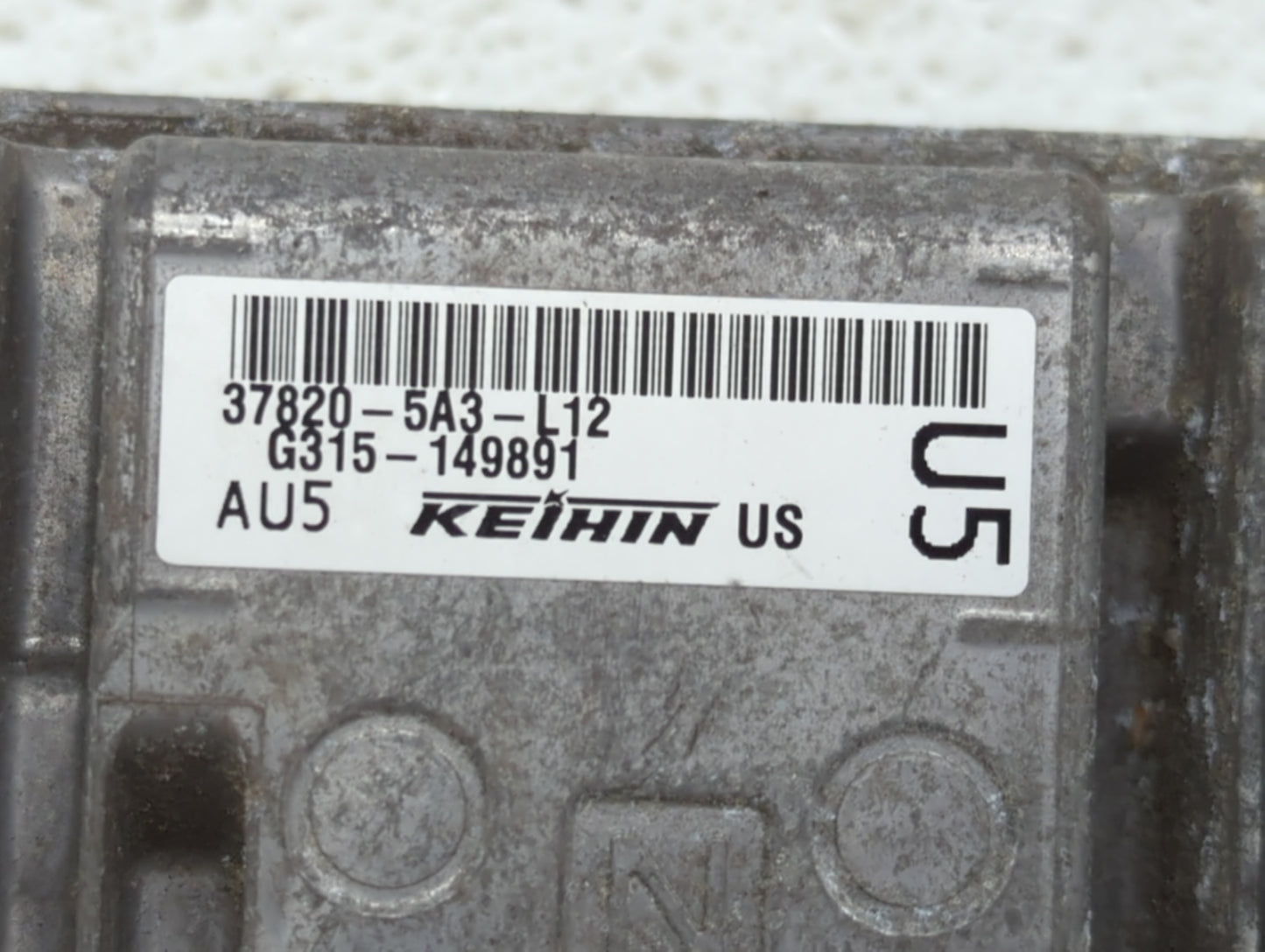 2014 Honda Accord PCM Engine Control Computer ECU ECM PCU OEM P/N:37820-5A3-L12 37820-5A2-B52, 37820-5A3-L11 Fits OEM Used A