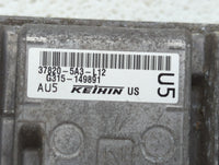 2014 Honda Accord PCM Engine Control Computer ECU ECM PCU OEM P/N:37820-5A3-L12 37820-5A2-B52, 37820-5A3-L11 Fits OEM Used A