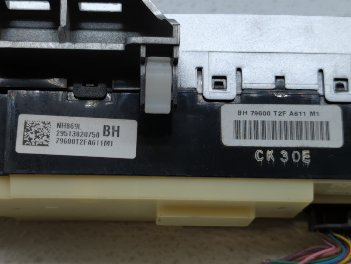 2013-2015 Honda Accord Climate Control Module Temperature AC/Heater Replacement P/N:79600-T2F-A611-M1 79600T2FA611M1 Fits OE