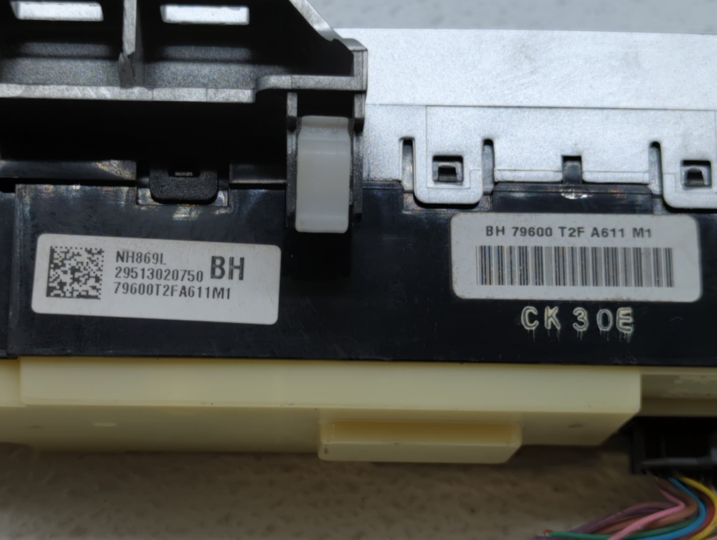 2013-2015 Honda Accord Climate Control Module Temperature AC/Heater Replacement P/N:79600-T2F-A611-M1 79600T2FA611M1 Fits OE
