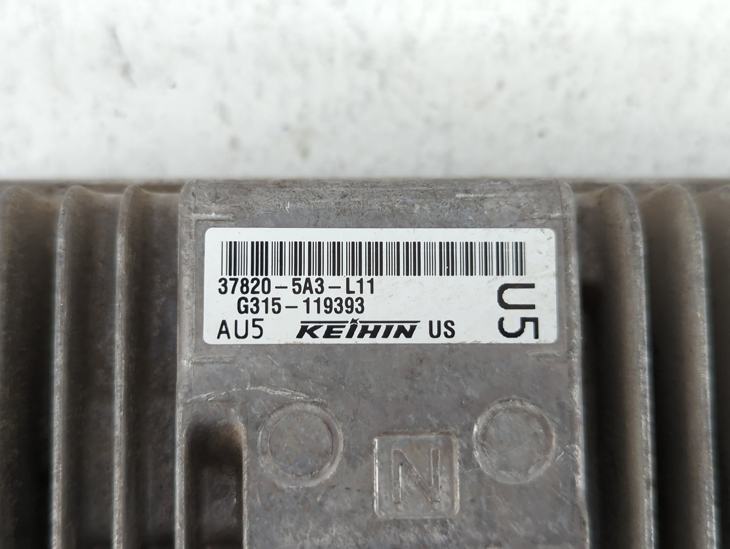 2014 Honda Accord PCM Engine Control Computer ECU ECM PCU OEM P/N:37820-5A3-L12 37820-5A2-B52, 37820-5A3-L11 Fits OEM Used A