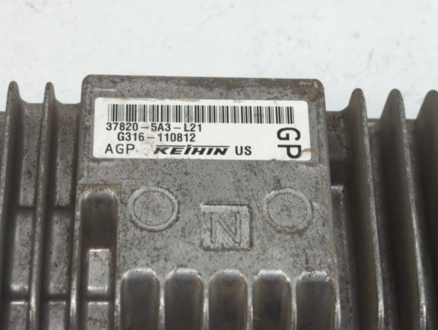 2014 Honda Accord PCM Engine Control Computer ECU ECM PCU OEM P/N:37820-5A3-L21 37820-5A3-L41 Fits OEM Used Auto Parts - Oem