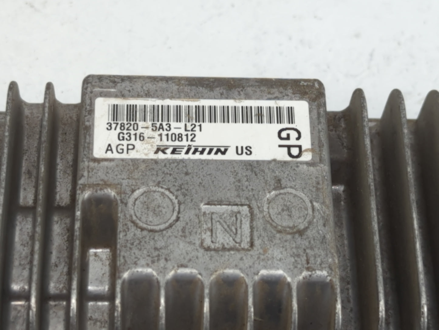 2014 Honda Accord PCM Engine Control Computer ECU ECM PCU OEM P/N:37820-5A3-L21 37820-5A3-L41 Fits OEM Used Auto Parts - Oem