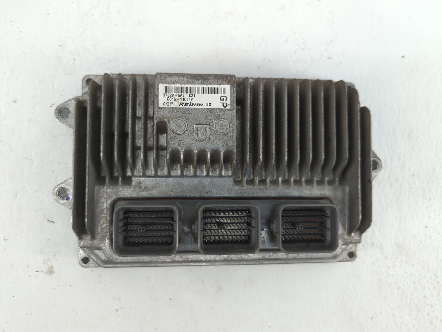 2014 Honda Accord PCM Engine Control Computer ECU ECM PCU OEM P/N:37820-5A3-L21 37820-5A3-L41 Fits OEM Used Auto Parts - Oem