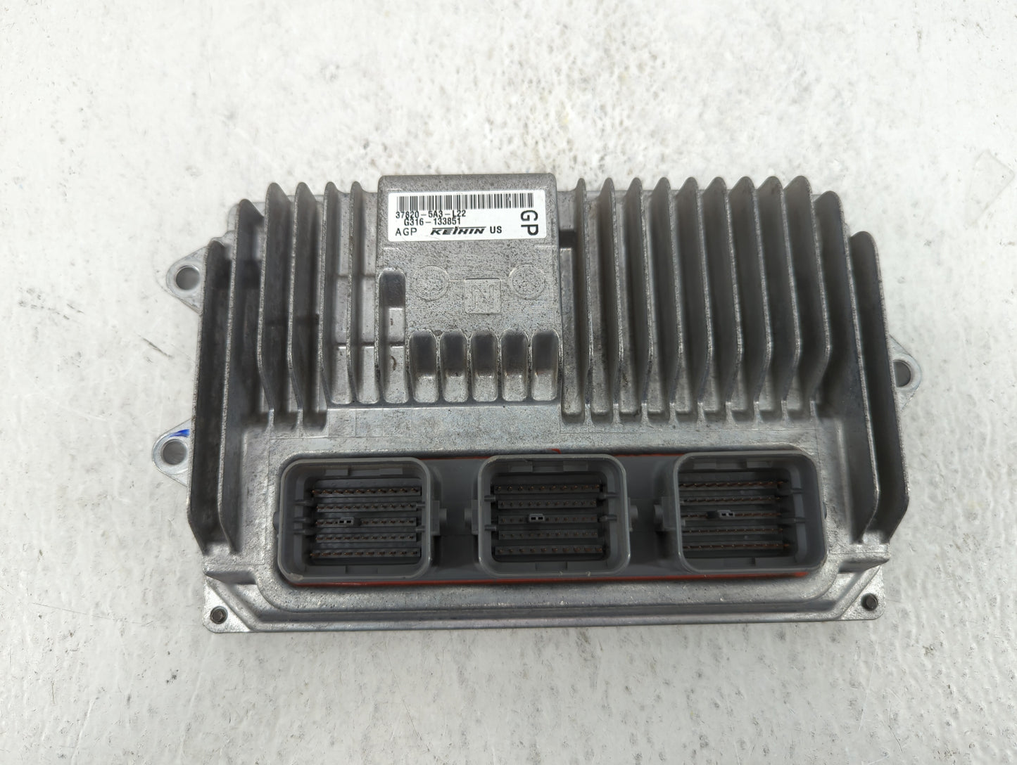 2014 Honda Accord PCM Engine Control Computer ECU ECM PCU OEM P/N:37820-5A3-L21 37820-5A3-L22 Fits OEM Used Auto Parts - Oem