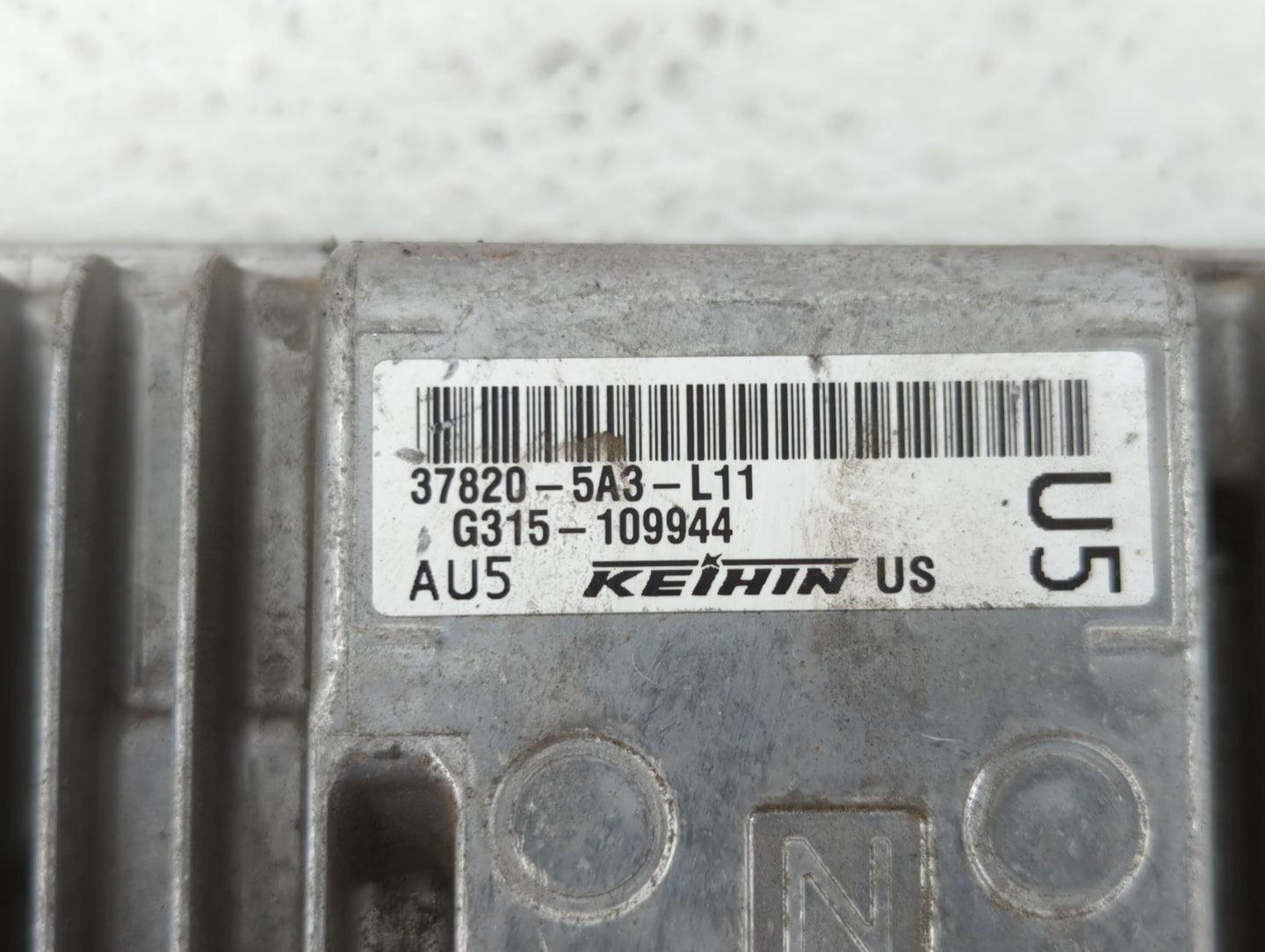 2014 Honda Accord PCM Engine Control Computer ECU ECM PCU OEM P/N:37820-5A3-L12 37820-5A2-B52, 37820-5A3-L11 Fits OEM Used A