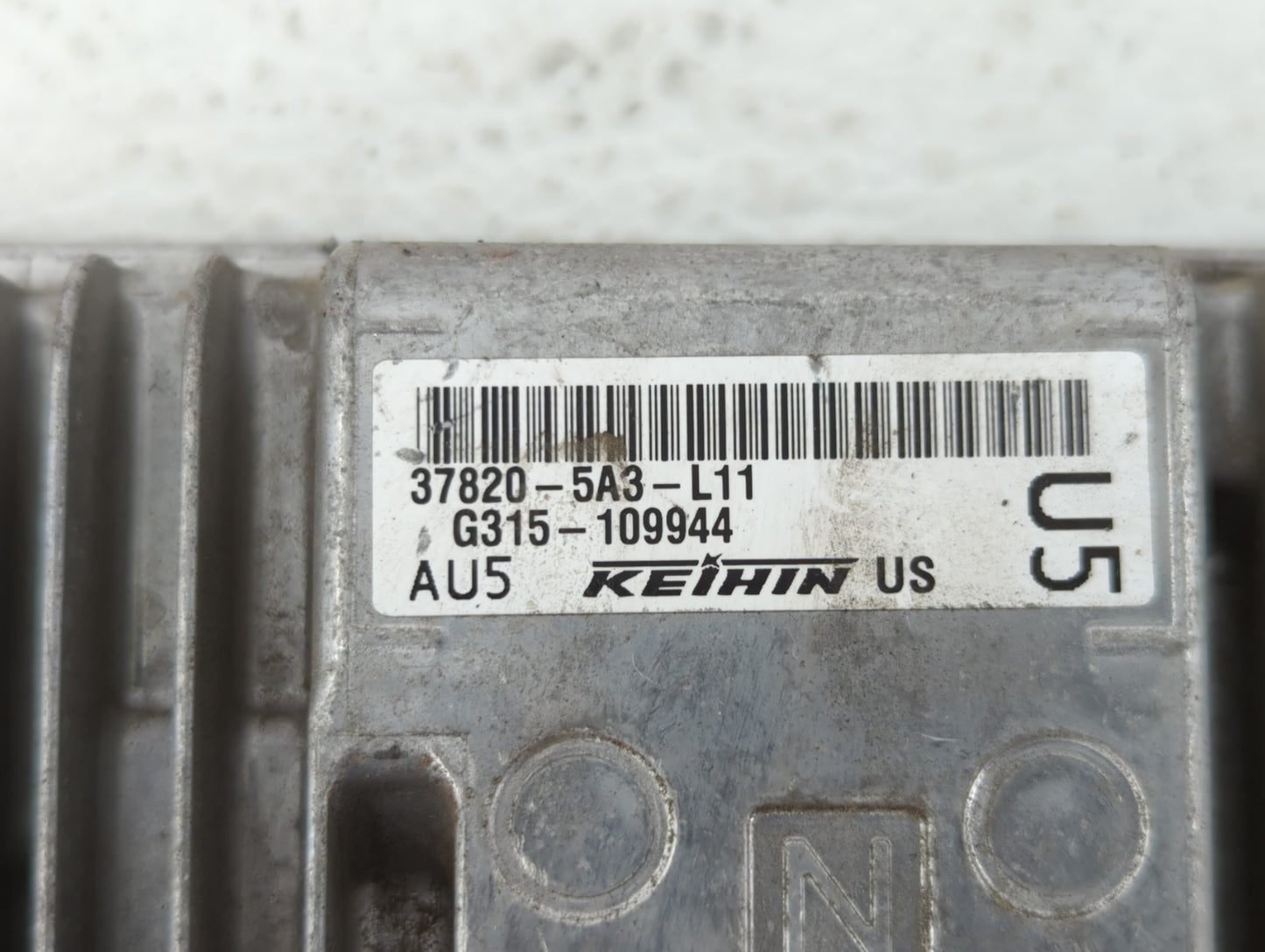 2014 Honda Accord PCM Engine Control Computer ECU ECM PCU OEM P/N:37820-5A3-L12 37820-5A2-B52, 37820-5A3-L11 Fits OEM Used A
