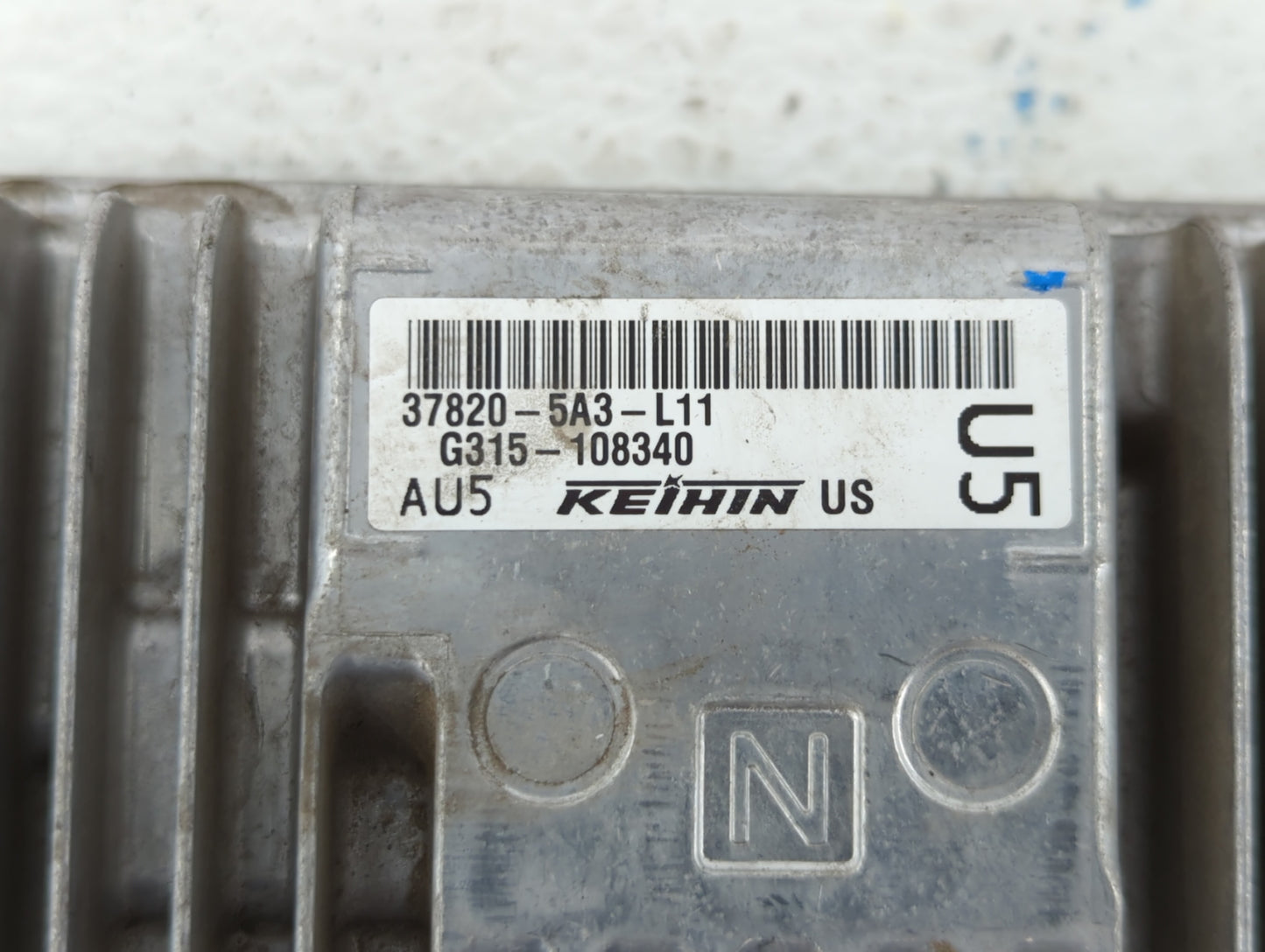 2014 Honda Accord PCM Engine Control Computer ECU ECM PCU OEM P/N:37820-5A3-L11 37820-5A3-L12, 37820-5A2-B52 Fits OEM Used A