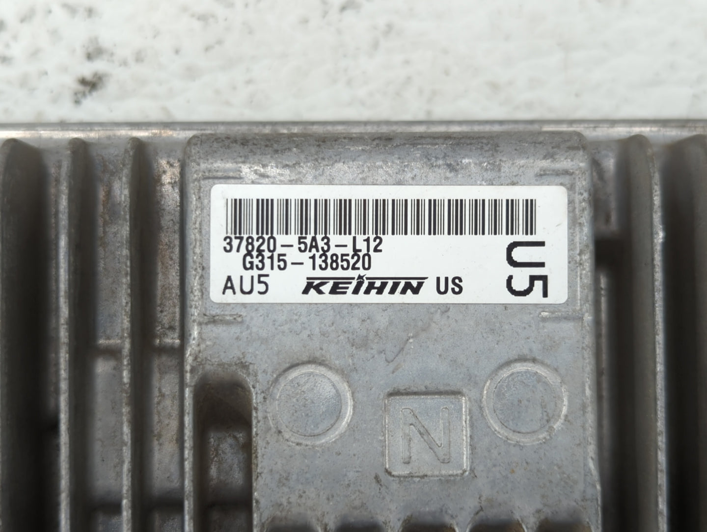 2014 Honda Accord PCM Engine Control Computer ECU ECM PCU OEM P/N:37820-5A3-L12 37820-5A2-B52, 37820-5A3-L11 Fits OEM Used A