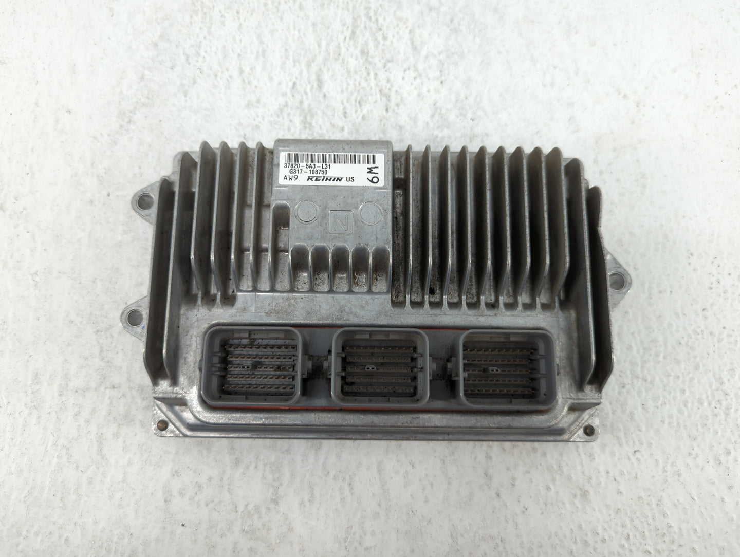 2014 Honda Accord PCM Engine Control Computer ECU ECM PCU OEM P/N:37820-5A3-L31 37820-5A3-L32 Fits OEM Used Auto Parts - Oem
