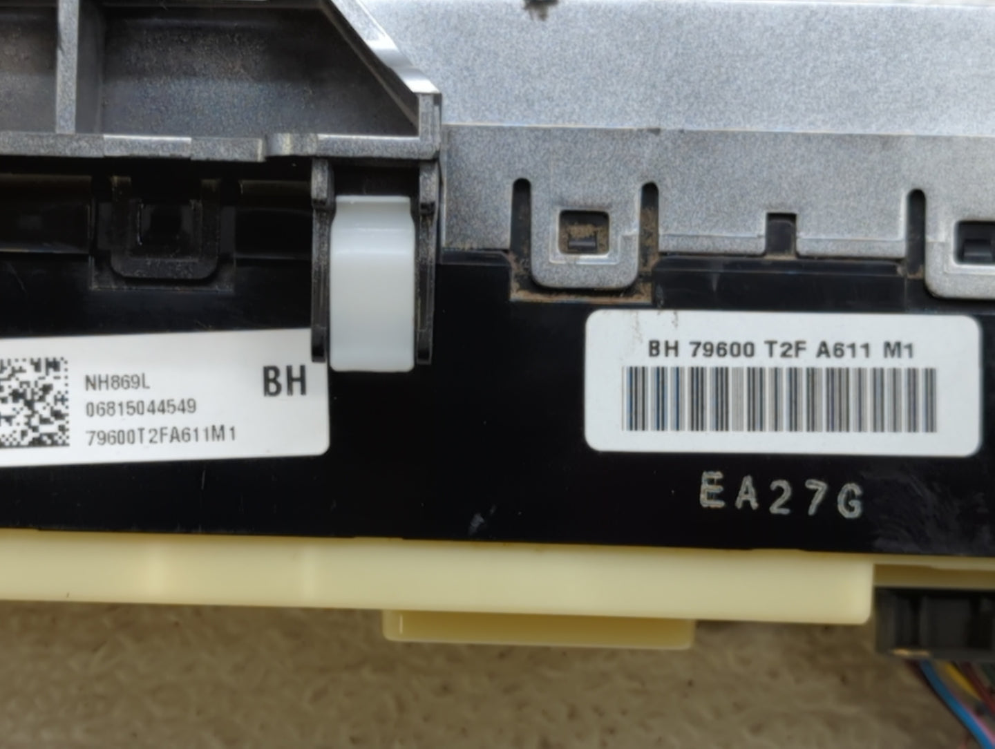 2013-2015 Honda Accord Climate Control Module Temperature AC/Heater Replacement P/N:79600-T2F-A611-M1 79600T2FA611M1 Fits OE