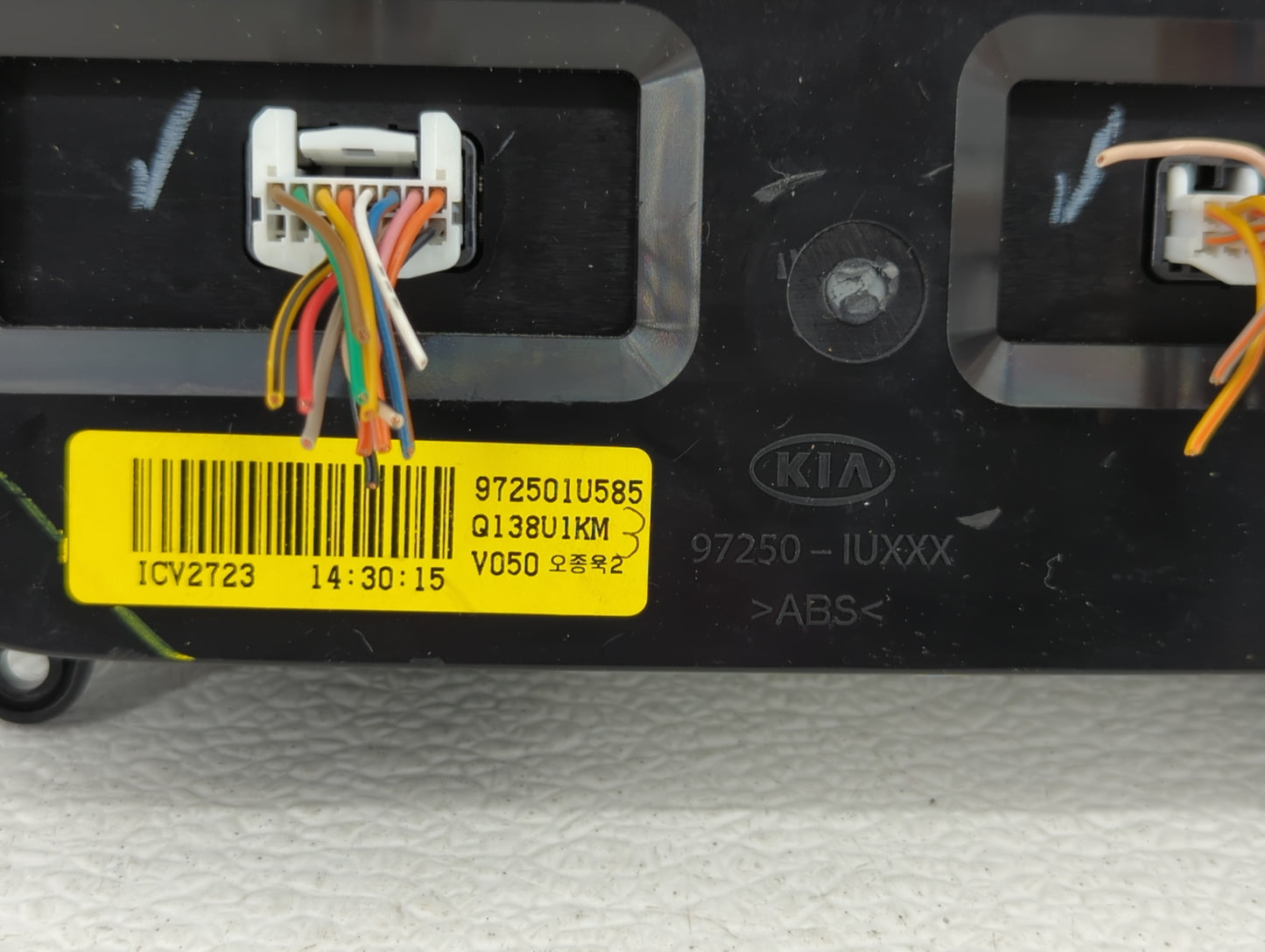 2014 Honda Accord Climate Control Module Temperature AC/Heater Replacement P/N:972501U575 972501U585 Fits OEM Used Auto Part