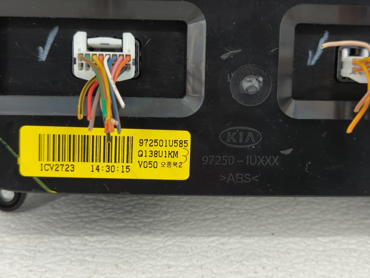 2014 Honda Accord Climate Control Module Temperature AC/Heater Replacement P/N:972501U575 972501U585 Fits OEM Used Auto Part