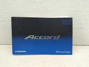 compare product 2014 Honda Accord Owners Manual Book Guide P/N:00X31-T3L-6100 OEM Used Auto Parts