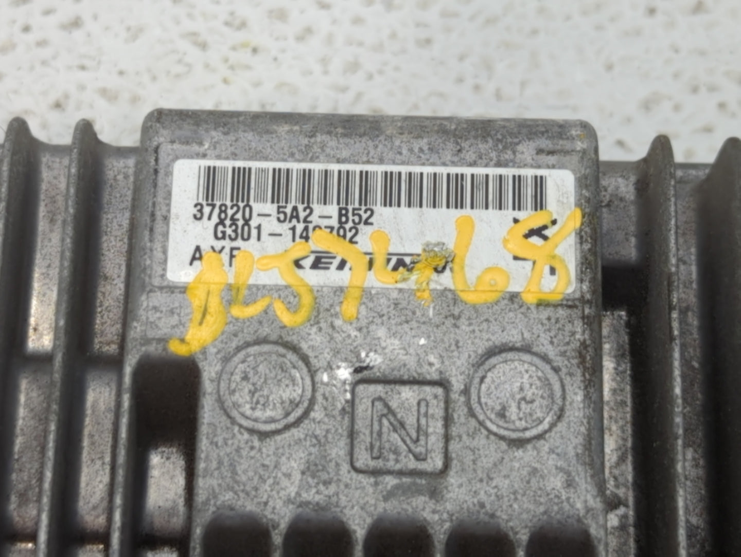 2014 Honda Accord PCM Engine Control Computer ECU ECM PCU OEM P/N:37820-5A2-B52 Fits OEM Used Auto Parts - Oemusedautoparts1