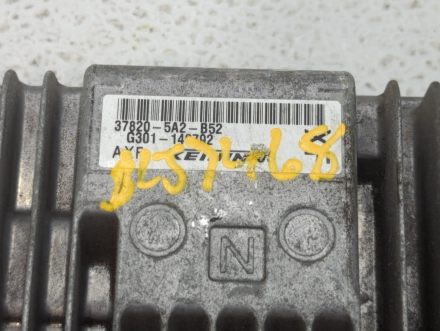 2014 Honda Accord PCM Engine Control Computer ECU ECM PCU OEM P/N:37820-5A2-B52 Fits OEM Used Auto Parts - Oemusedautoparts1