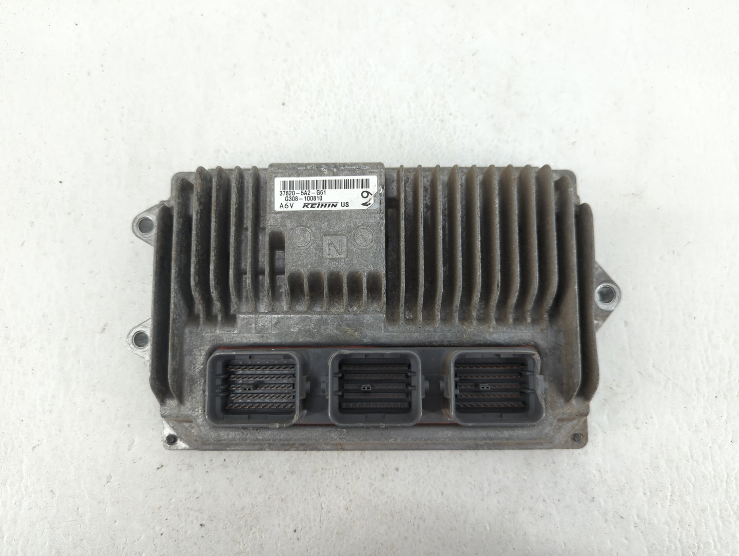 2014 Honda Accord PCM Engine Control Computer ECU ECM PCU OEM P/N:37820-5A2-G61 37820-5A2-B62, 37820-5A2-B61 Fits OEM Used A