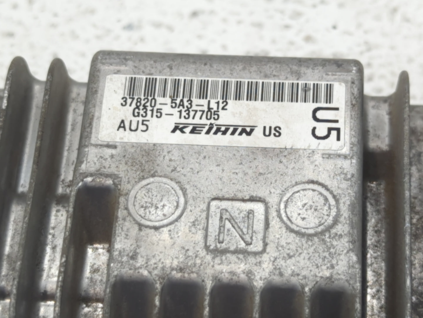2014 Honda Accord PCM Engine Control Computer ECU ECM PCU OEM P/N:37820-5A3-L12 37820-5A2-B52, 37820-5A2-B51 Fits OEM Used A