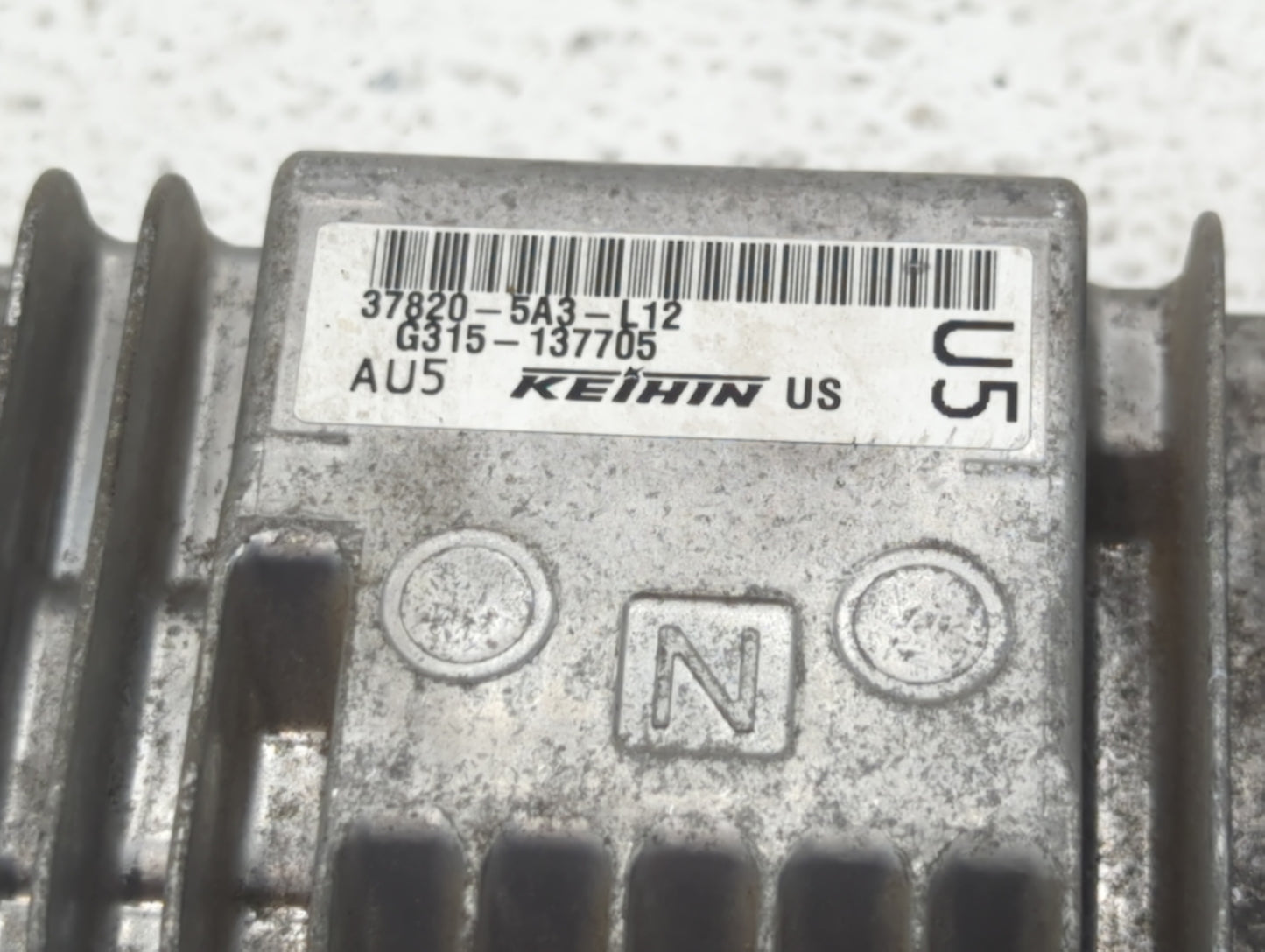 2014 Honda Accord PCM Engine Control Computer ECU ECM PCU OEM P/N:37820-5A3-L12 37820-5A2-B52, 37820-5A2-B51 Fits OEM Used A