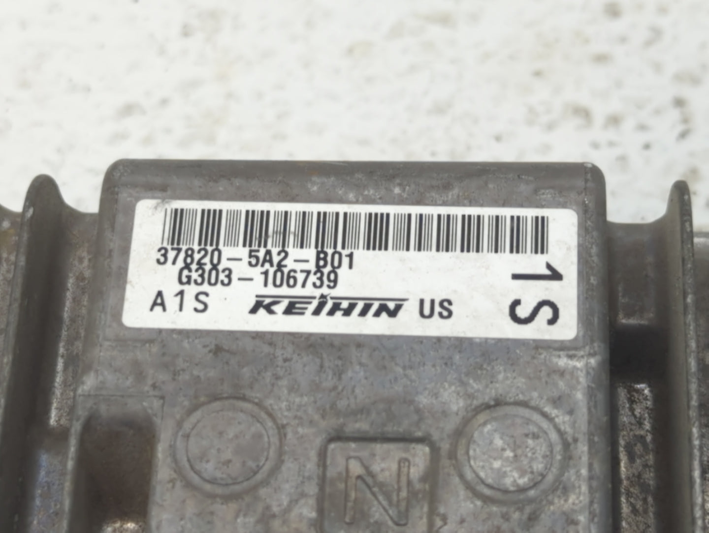 2014 Honda Accord PCM Engine Control Computer ECU ECM PCU OEM P/N:37820-5A2-B01 Fits OEM Used Auto Parts - Oemusedautoparts1