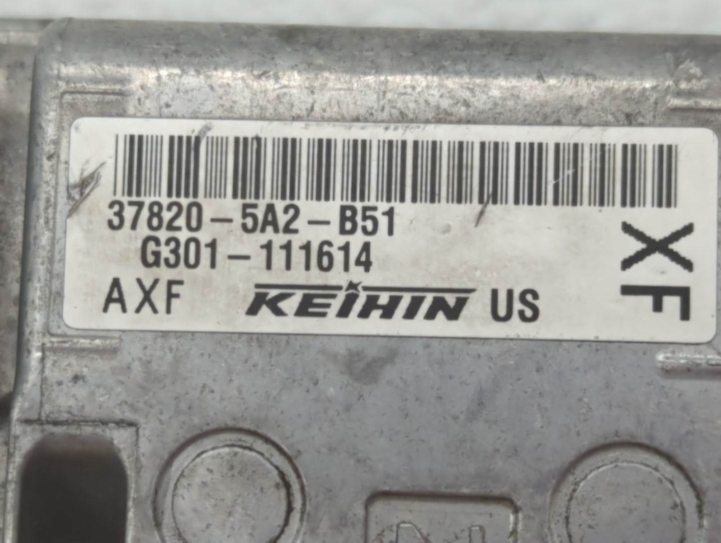 2014 Honda Accord PCM Engine Control Computer ECU ECM PCU OEM P/N:37820-5A3-L12 37820-5A2-B52, 37820-5A2-B51 Fits OEM Used A