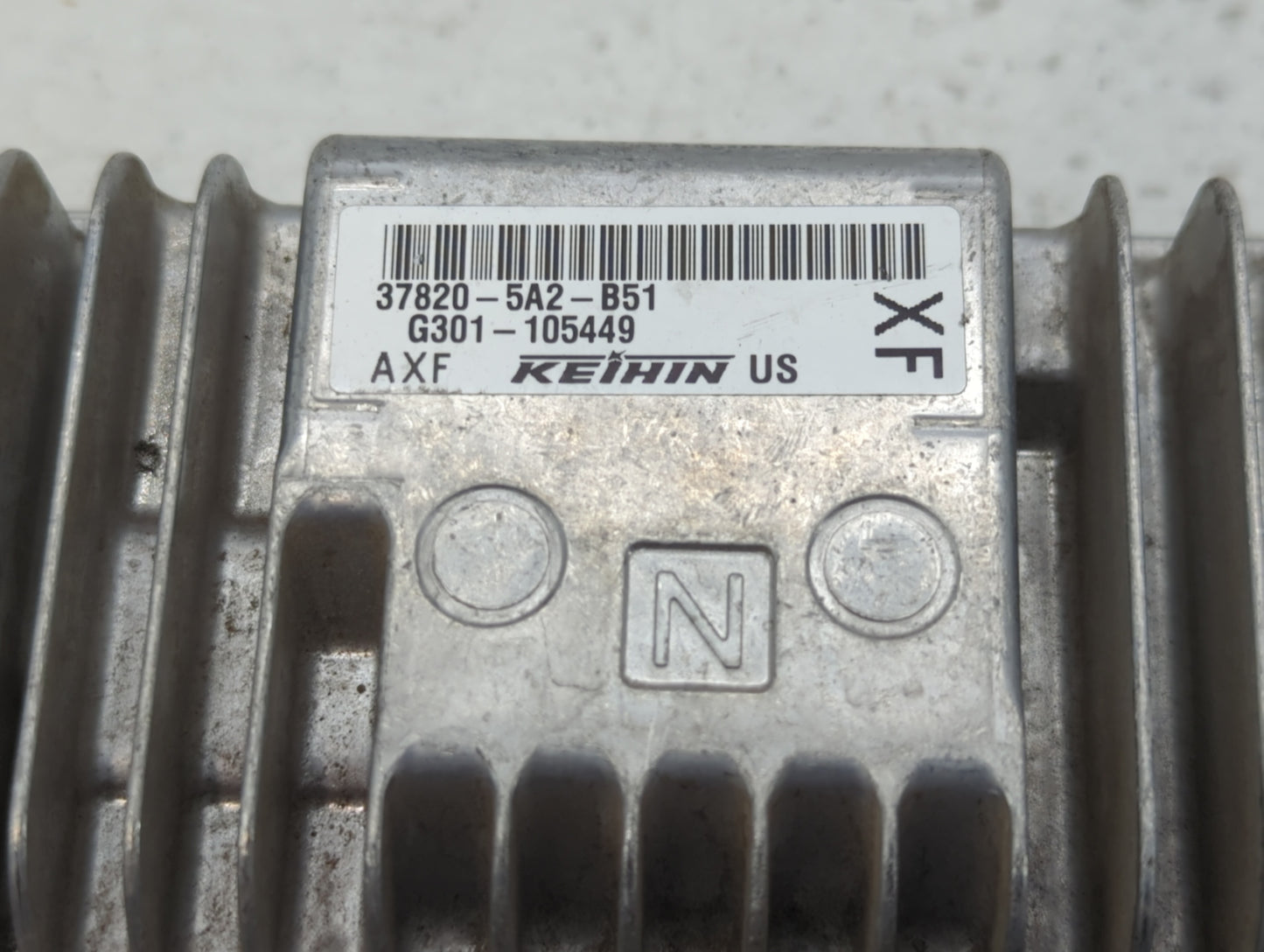 2014 Honda Accord PCM Engine Control Computer ECU ECM PCU OEM P/N:37820-5A3-L12 37820-5A2-B52, 37820-5A2-B51 Fits OEM Used A