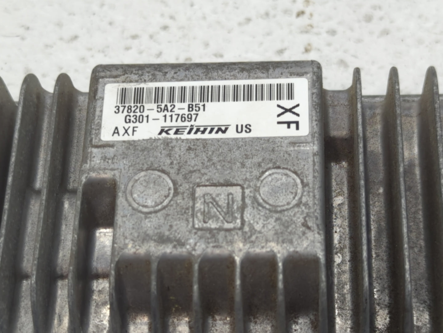 2014 Honda Accord PCM Engine Control Computer ECU ECM PCU OEM P/N:37820-5A3-L12 37820-5A2-B52, 37820-5A2-B51 Fits OEM Used A