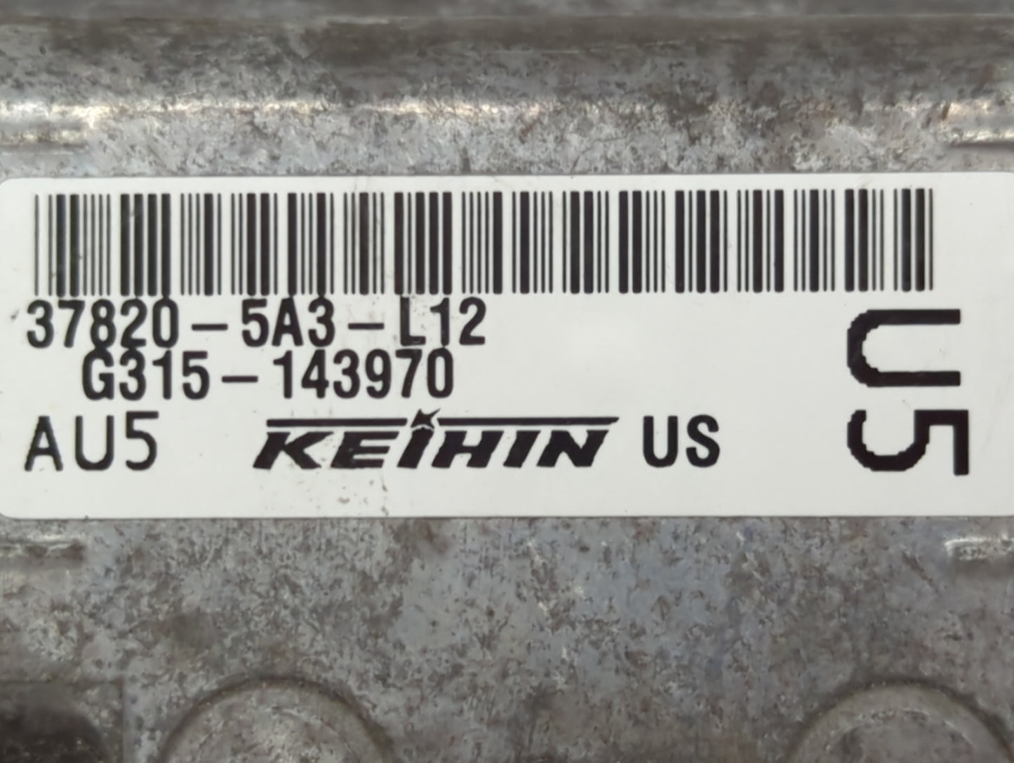 2014 Honda Accord PCM Engine Control Computer ECU ECM PCU OEM P/N:37820-5A3-L12 37820-5A2-B52, 37820-5A3-L11 Fits OEM Used A