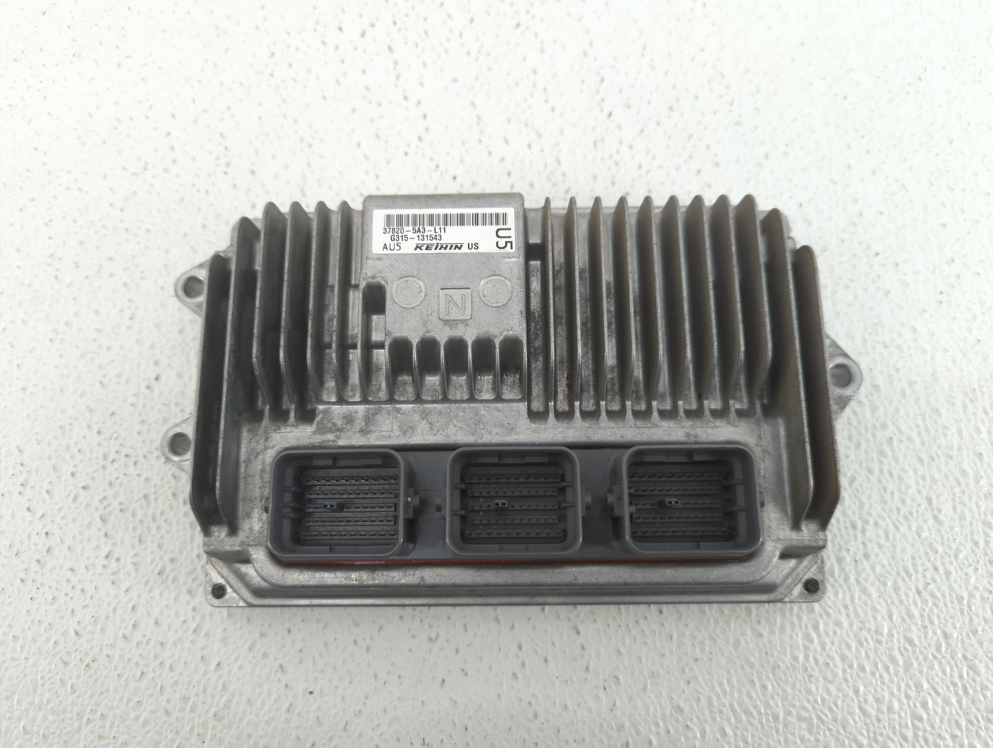 2014 Honda Accord PCM Engine Control Computer ECU ECM PCU OEM P/N:37820-5A3-L12 37820-5A2-B52, 37820-5A3-L11 Fits OEM Used A