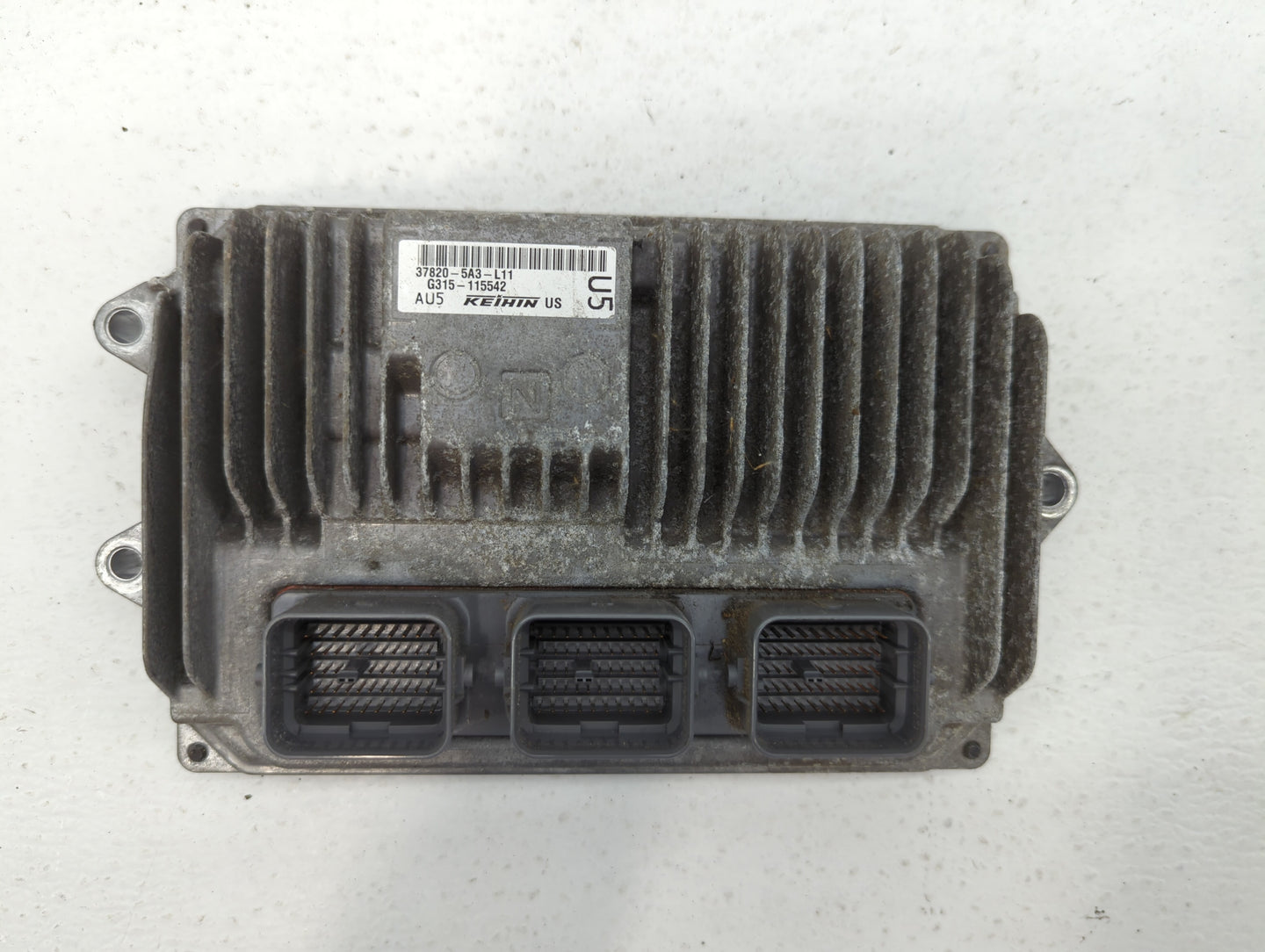 2014 Honda Accord PCM Engine Control Computer ECU ECM PCU OEM P/N:37820-5A3-L12 37820-5A2-B52, 37820-5A3-L11 Fits OEM Used A