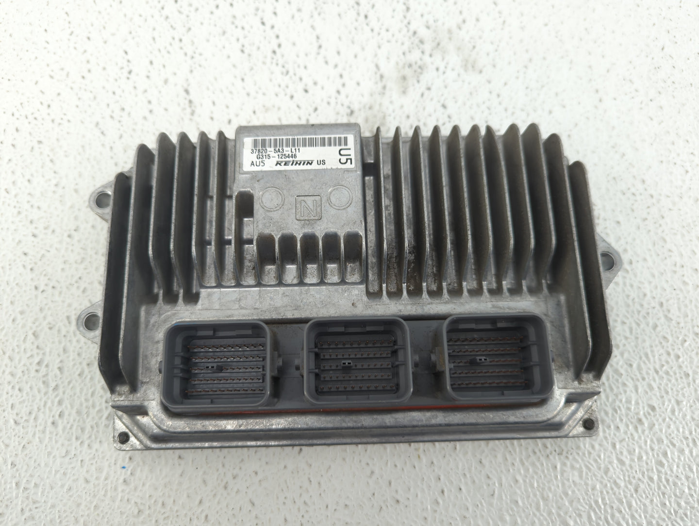 2014 Honda Accord PCM Engine Control Computer ECU ECM PCU OEM P/N:37820-5A3-L12 37820-5A2-B52, 37820-5A3-L11 Fits OEM Used A