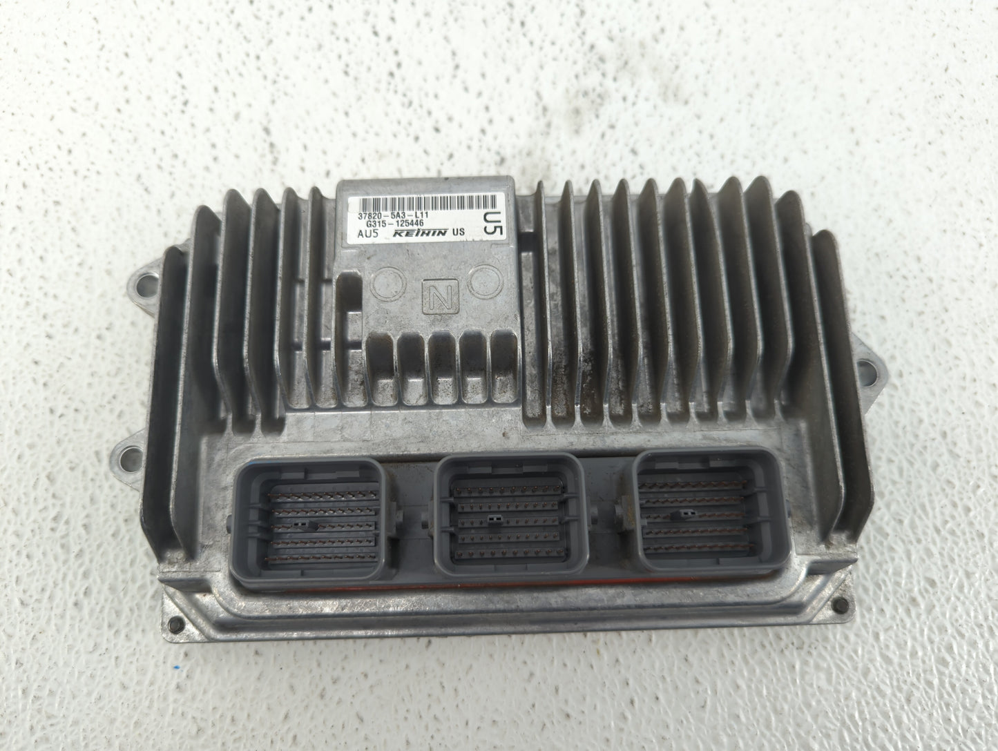 2014 Honda Accord PCM Engine Control Computer ECU ECM PCU OEM P/N:37820-5A3-L12 37820-5A2-B52, 37820-5A3-L11 Fits OEM Used A