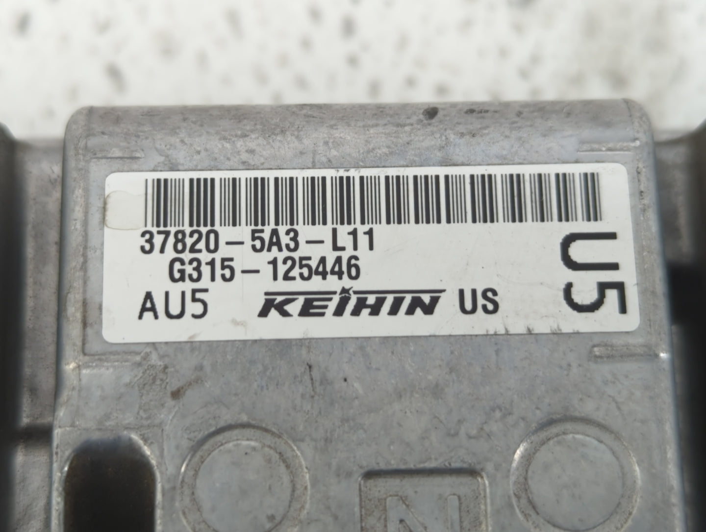 2014 Honda Accord PCM Engine Control Computer ECU ECM PCU OEM P/N:37820-5A3-L12 37820-5A2-B52, 37820-5A3-L11 Fits OEM Used A