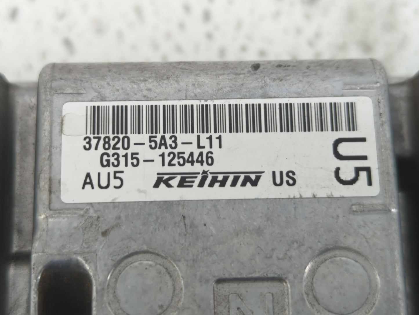 2014 Honda Accord PCM Engine Control Computer ECU ECM PCU OEM P/N:37820-5A3-L12 37820-5A2-B52, 37820-5A3-L11 Fits OEM Used A