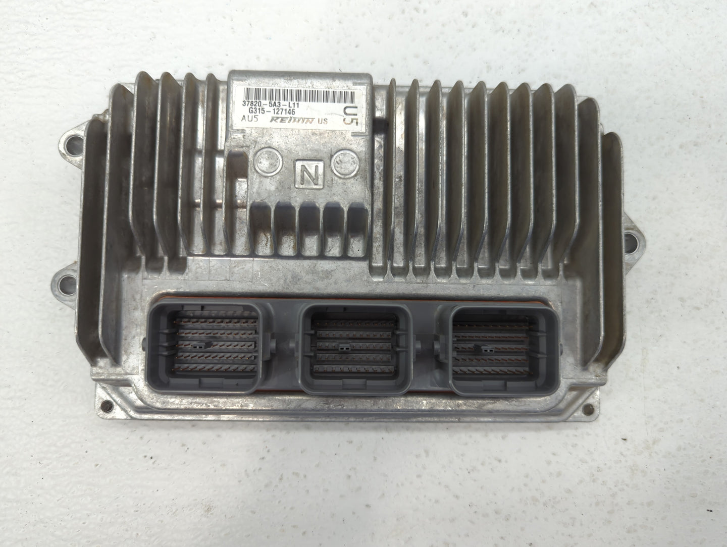 2014 Honda Accord PCM Engine Control Computer ECU ECM PCU OEM P/N:37820-5A3-L12 37820-5A2-B52, 37820-5A3-L11 Fits OEM Used A