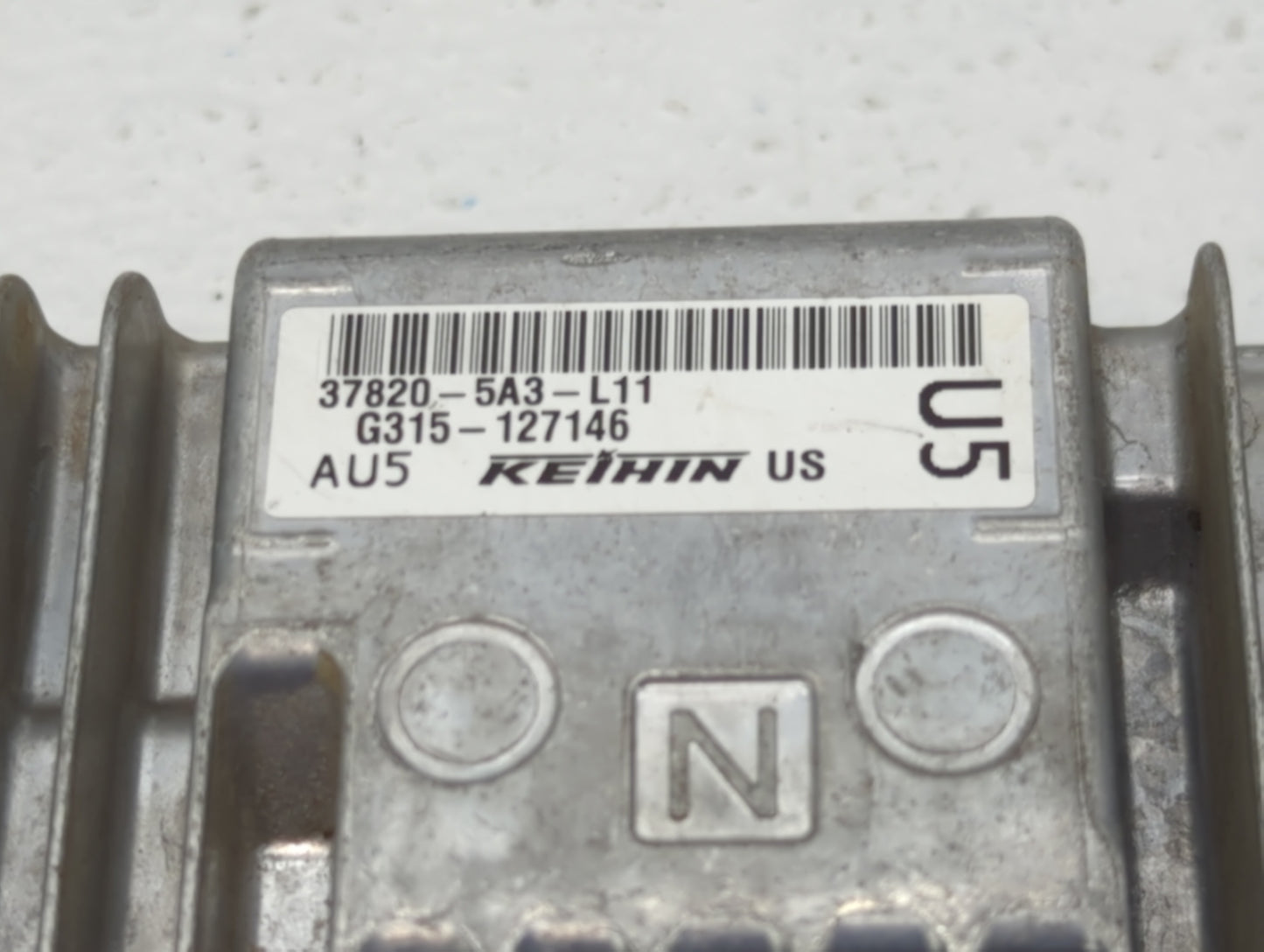 2014 Honda Accord PCM Engine Control Computer ECU ECM PCU OEM P/N:37820-5A3-L12 37820-5A2-B52, 37820-5A3-L11 Fits OEM Used A