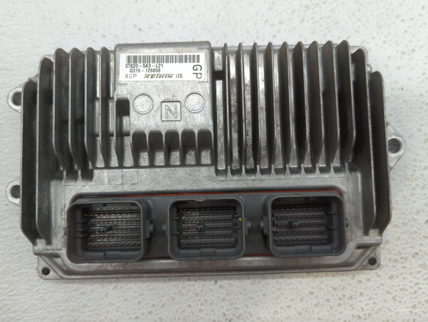 2014 Honda Accord PCM Engine Control Computer ECU ECM PCU OEM P/N:37820-5A3-L22 37820-5A3-L21 Fits OEM Used Auto Parts - Oem