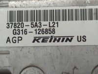 2014 Honda Accord PCM Engine Control Computer ECU ECM PCU OEM P/N:37820-5A3-L22 37820-5A3-L21 Fits OEM Used Auto Parts - Oem